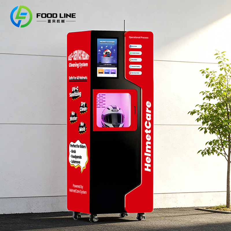 Automatic Helmet Cleaning & Disinfection Machine