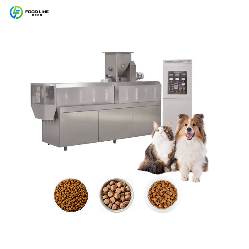 Pet food extruder machine
